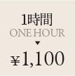 1時間 ¥500