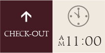 Check-OUT　AM11:00